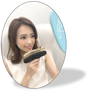 歯のトーンをチェック